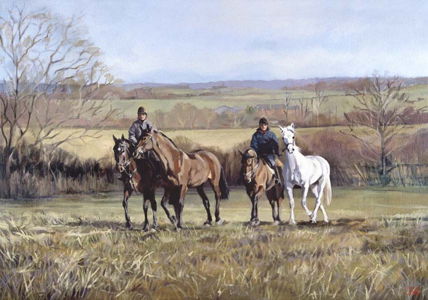 A Winter Morning, Staffordshire