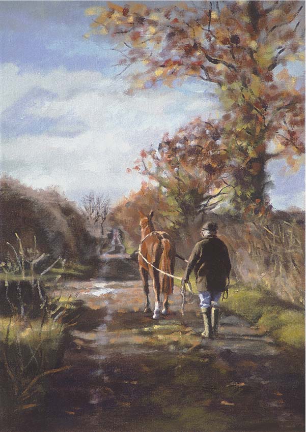 A Lane in Winter